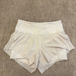 lululemon athletica White Athletic Shorts